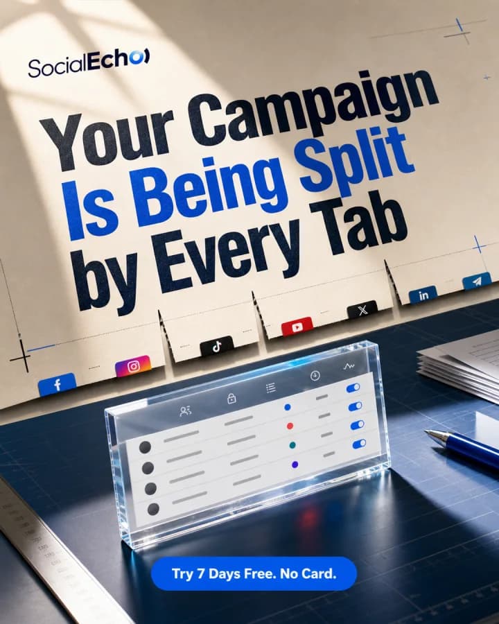 SocialEcho — Social management